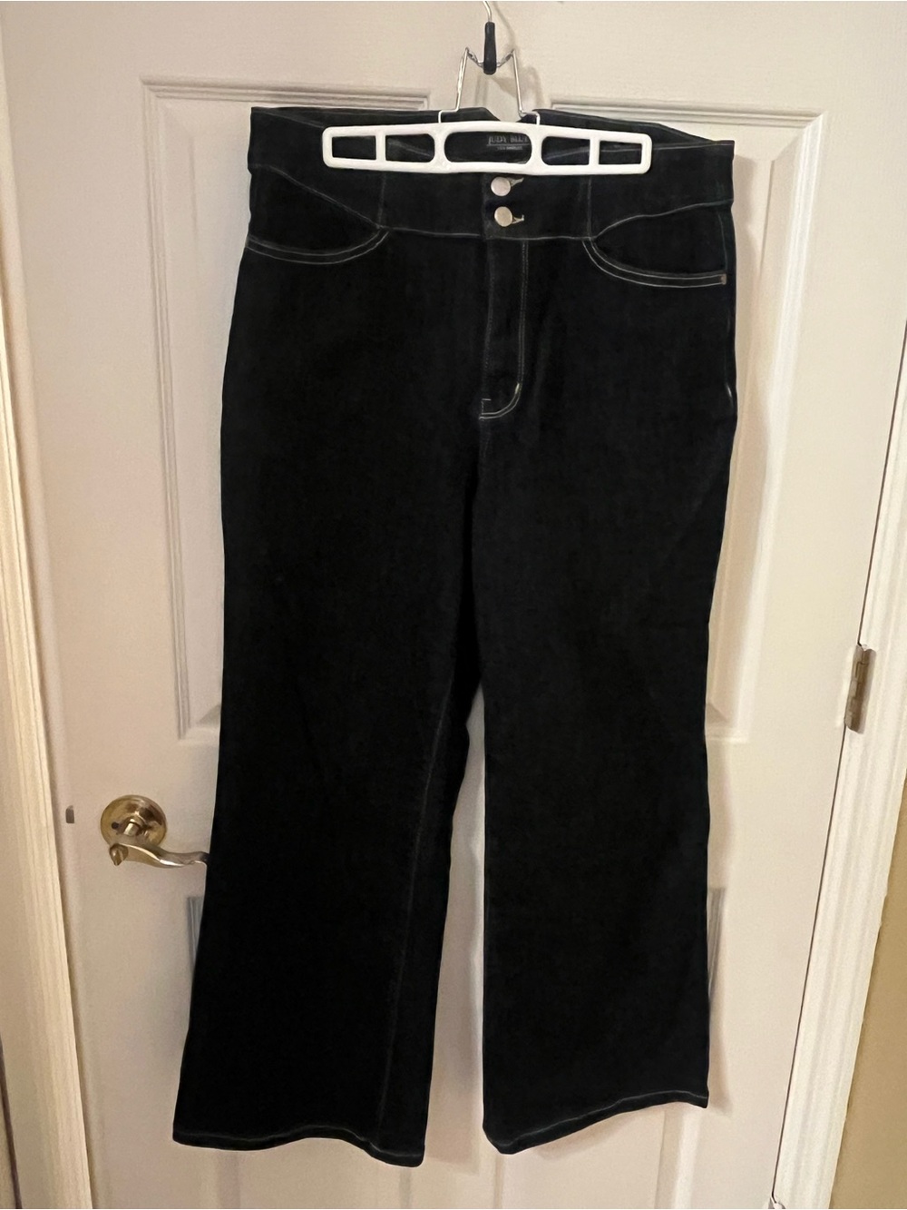 Judy Blue Like New Wide Leg Dark Wash Denim Jeans Size 32 Large